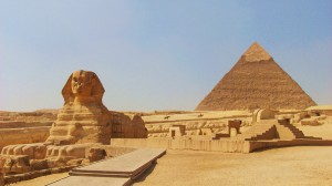 The Sphinx at Giza, Cairo