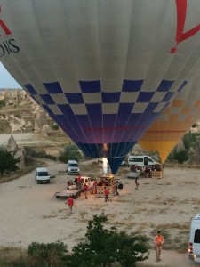 Ballooning in Cappadocia, Turkey 