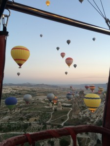 Ballooning in Cappadocia, Turkey